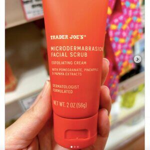 Trader Joe's Microdermabrasion Facial Scrub NEW NWT